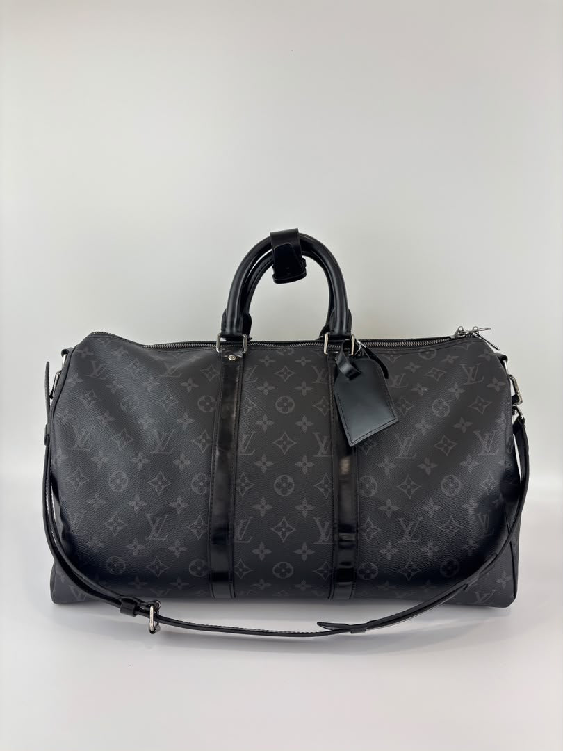 Keepall Bandouliere 45 in Damier Graphite Canvas