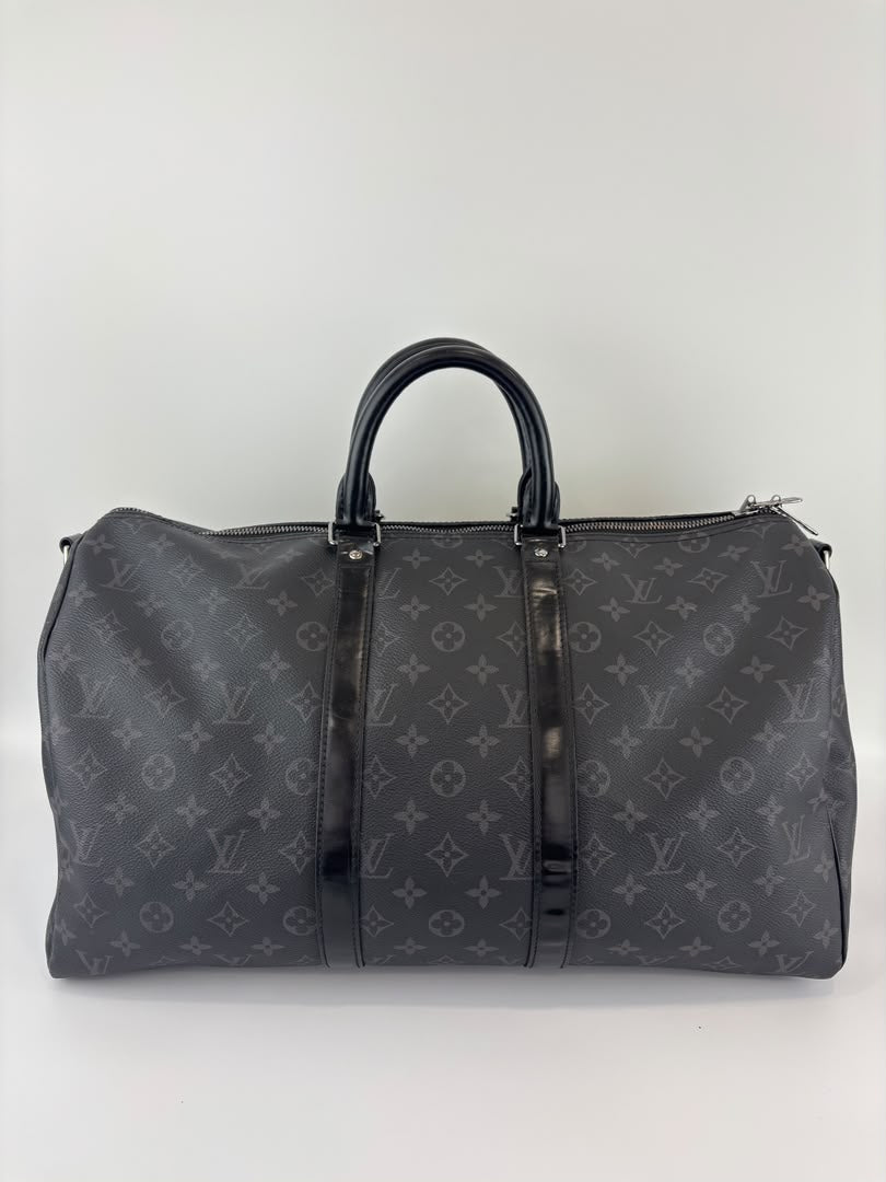 Keepall Bandouliere 45 in Damier Graphite Canvas