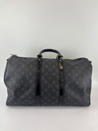 Keepall Bandouliere 45 in Damier Graphite Canvas