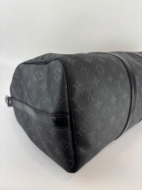 Keepall Bandouliere 45 in Damier Graphite Canvas