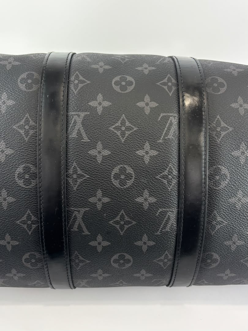Keepall Bandouliere 45 in Damier Graphite Canvas