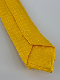 Faconnee H Silk Tie Yellow