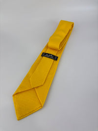 Faconnee H Silk Tie Yellow