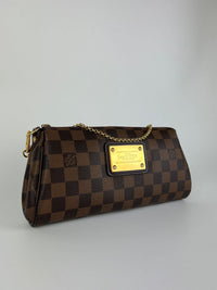 Eva Shoulder Bag in Damier Ebene