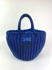 Jelly Summer Bright Blue Rubber Tote Bag&nbsp;