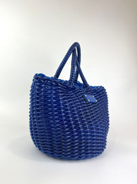 Jelly Summer Bright Blue Rubber Tote Bag&nbsp;