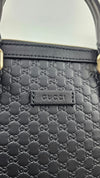 Black Micro GG Mini Dome Bag 449654 520981