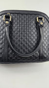 Black Micro GG Mini Dome Bag 449654 520981