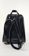 Vintage Panthere Black Patent Leather Backpack&nbsp;