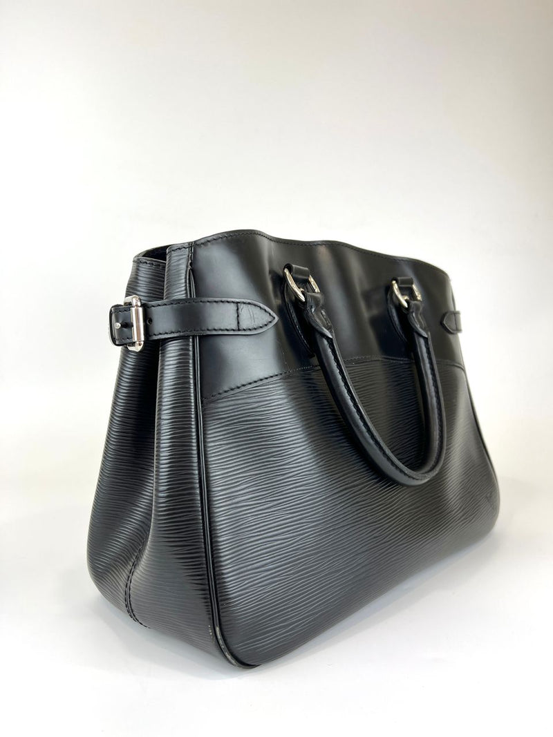 M59262 Black Epi Leather Passy PM Bag