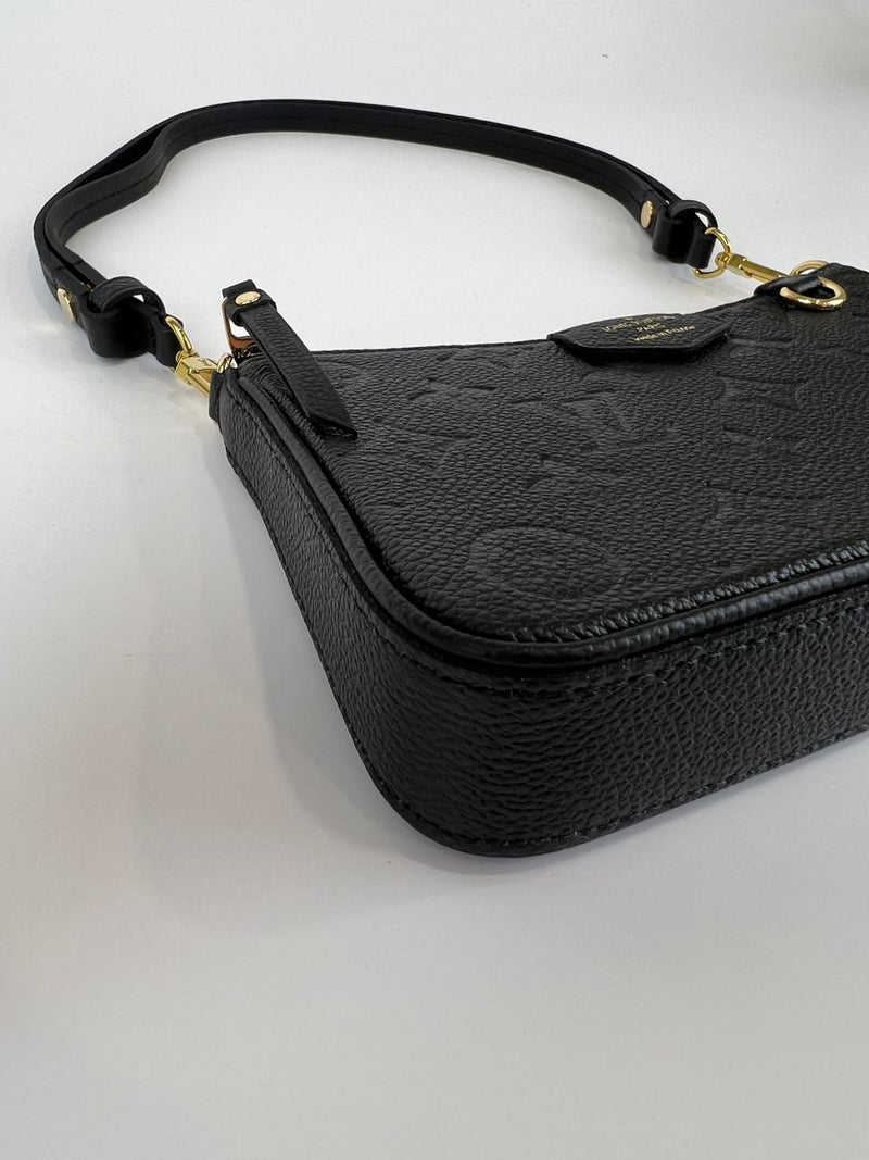 M80349 Black Empreinte Easy Pouch On Strap RFID