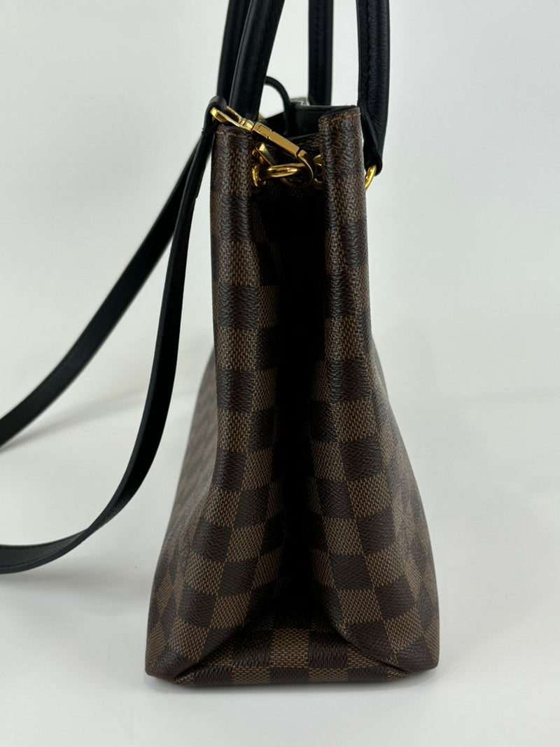 N40050 Riverside Tote in Damier Ebene/Noir