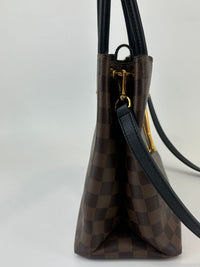 N40050 Riverside Tote in Damier Ebene/Noir