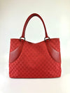 GG Canvas Red Tote