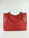 GG Canvas Red Tote