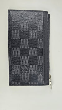 Coin Card Holder Damier Graphite *RFID