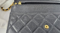 Black Caviar Wallet on Chain GHW