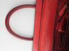 Red Python Mini Luggage Tote