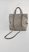 Grey Calfskin Trianon Tote with Chain RHW