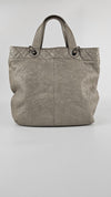 Grey Calfskin Trianon Tote with Chain RHW