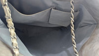 Grey Calfskin Trianon Tote with Chain RHW