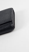 Black Taurillon Leather Capucines Wallet