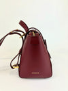 Mini Maestra Pebbled Leather Bag in Spice