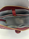 Mini Maestra Pebbled Leather Bag in Spice