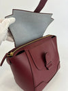 Mini Maestra Pebbled Leather Bag in Spice