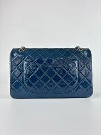 Large Reissue 2.55 226 Blue Patent Leather Flap Bag