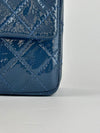 Large Reissue 2.55 226 Blue Patent Leather Flap Bag