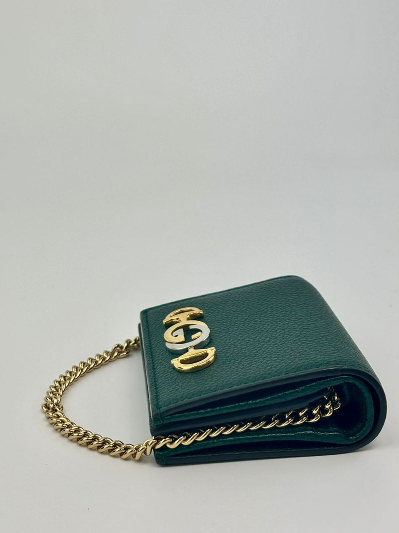 570660 Zumi Chain Wallet in Dark Green