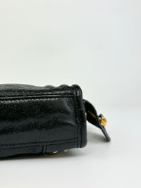 Black Agneau Nano City Bag