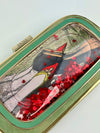 Marano Valentine 18th Century Illustration Kiss Lock Clutch