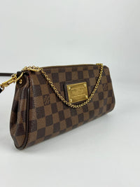 Eva Shoulder Bag in Damier Ebene