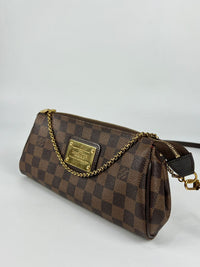 Eva Shoulder Bag in Damier Ebene