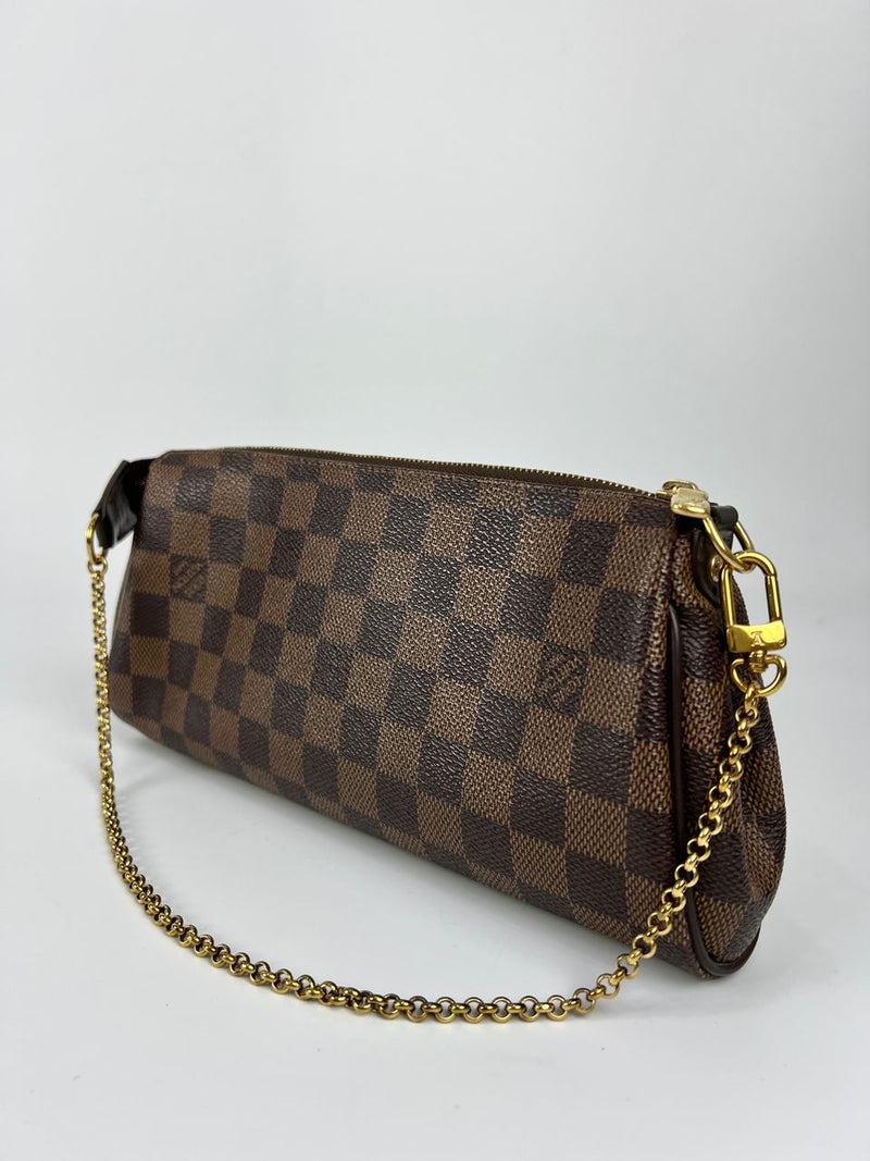 Eva Shoulder Bag in Damier Ebene