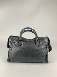 City S Gris Fossile Giant 12 GHW Bag FW2017