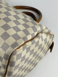 Speedy 30 Damier Azur Canvas