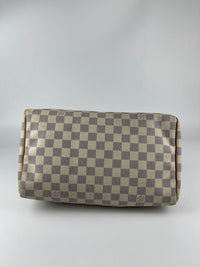 Speedy 30 Damier Azur Canvas