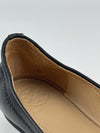 Logo Leather Ballerinas in Black Size 6M