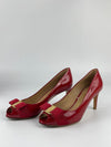 Pola Rosso Patent Calfskin Heels Size 5.5D