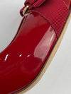 Pola Rosso Patent Calfskin Heels Size 5.5D