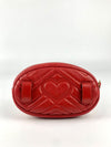 476434 Red GG Marmont Belt Bag