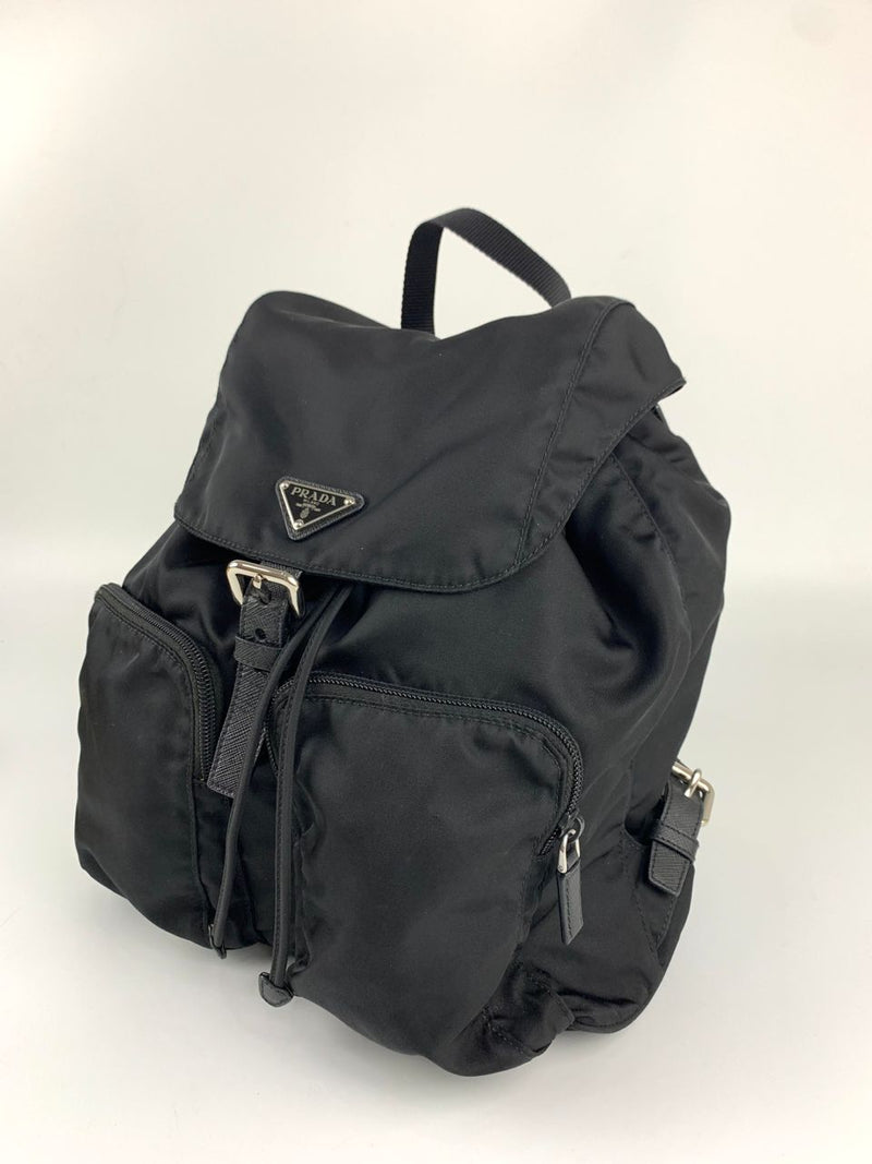 1BZ005 Black Nylon Backpack&nbsp;