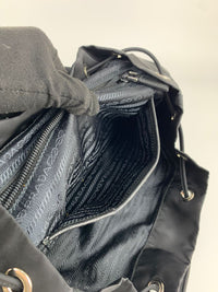 1BZ005 Black Nylon Backpack&nbsp;