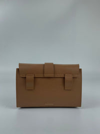 Aria Belt Bag in Pebbled Leather Chestnut