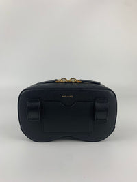 Coda Belt Bag in Pebbled Leather Noir