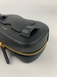 Coda Belt Bag in Pebbled Leather Noir