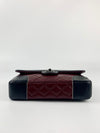 2015 Pre-Fall Tyrolean Paris-Salzburg Lambskin Single Flap in Burgundy / Black RHW